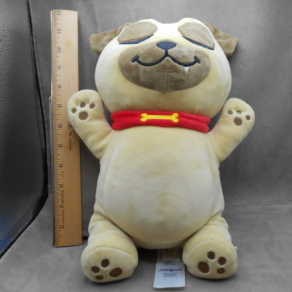Puppy Pals Sleeping Rolly the Pug 13" Plush Cuddleez Disney Store Disney Junior - Picture 3 of 8